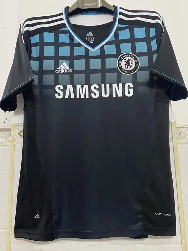 2011-2012 CHE Black Retro Soccer Jersey