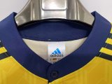 1998-1999 Club America Yellow Retro Soccer Jersey