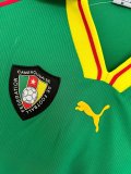 1998 Cameroon Home Retro Soccer Jersey