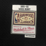 2001 Kings BIBBY #10 Black Retro Top Quality Hot Pressing NBA Jersey