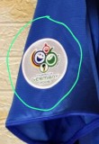 2006 Italy Home Blue Retro Soccer Jersey