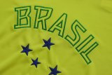 1958 Brazil Home Retro Soccer Jersey