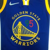 21-22 Warriors TOSCANO #95 'Mexico' Blue City Edition Top Quality Hot Pressing NBA Jersey
