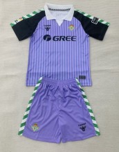 26-27 Real Betis Retro Version Goalkeeper Kids Soccer Jersey