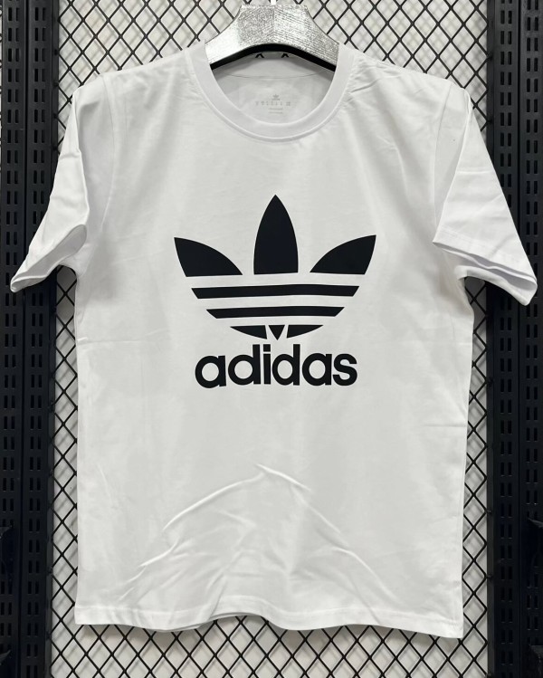 2026 AD White High Quality Pure Cotton Casual T-Shirt