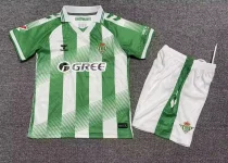 26-27 Real Betis Home Kids Soccer Jersey