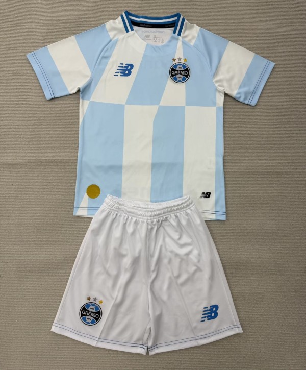 26-27 Gremio Away Kids Soccer Jersey