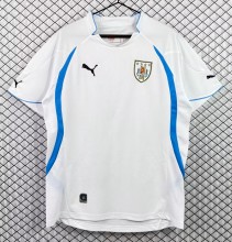2010 Uruguay Away Retro Soccer Jersey