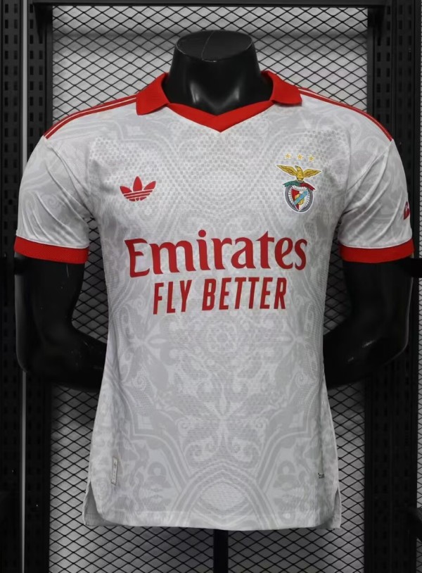 26-27 Benfica Away Player Version Soccer Jersey
