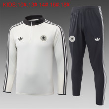 26-27 Germany High Quality Kids Half Pull Tracksuit