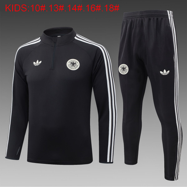 26-27 Germany High Quality Kids Half Pull Tracksuit