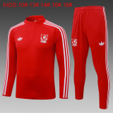 26-27 LIV High Quality Kids Half Pull Tracksuit