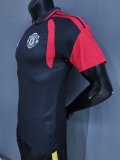 26-27 Man Utd Black Special Edition Player Version Half Pull Training shirts