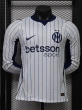 26-27 INT Away Leaked Edition Long Sleeve Player Version Soccer Jersey*长袖球员