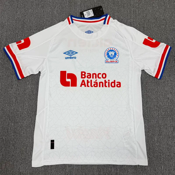 26-27 CD Olimpia Home Fans Soccer Jersey