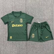 26-27 Sporting Lisbon 120th Anniversary Edition Kids Soccer Jersey