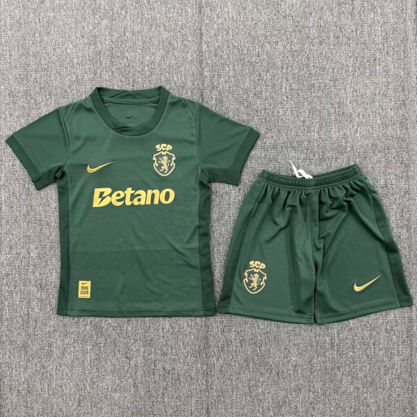 26-27 Sporting Lisbon 120th Anniversary Edition Kids Soccer Jersey