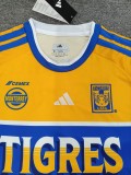 26-27 Tigres UANL Home Women Fans Soccer Jersey (女)
