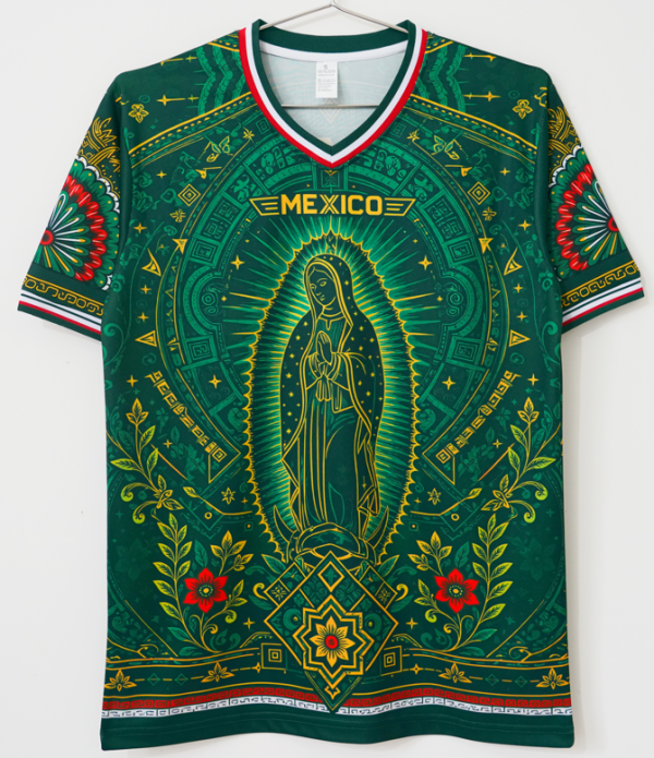 2026 Mexico Green Training Shirts