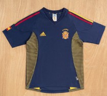 2002 Spain Third Retro Soccer Jersey