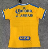 26-27 Tigres UANL Home Women Fans Soccer Jersey (女)
