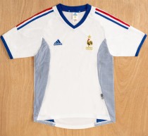 2002 France Away Retro Soccer Jersey 2002 France Away Retro Soccer Jersey