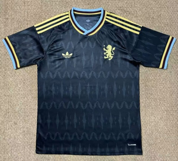 26-27 Aston Villa Away Fans Soccer Jersey