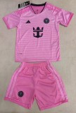 26-27 Inter Miami Home Kids Soccer Jersey
