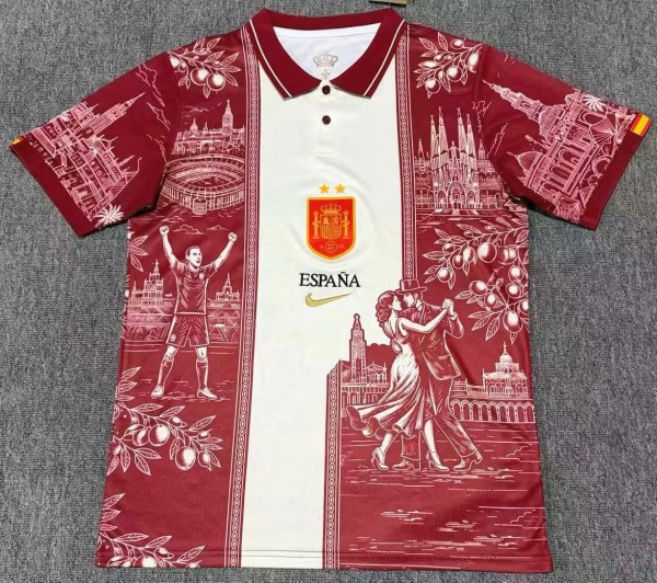26-27 Spain Special Edition Fans Soccer Jersey