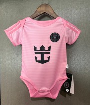 26-27 Inter Miami Home Baby Infant Crawl Suit