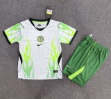 2026 Nigeria Away Kids Soccer Jersey