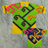 1995 Mexico Green Campos #1 GoalKeeper Retro Soccer Jersey