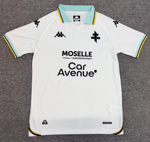 26-27 Metz Away Fans Soccer Jersey