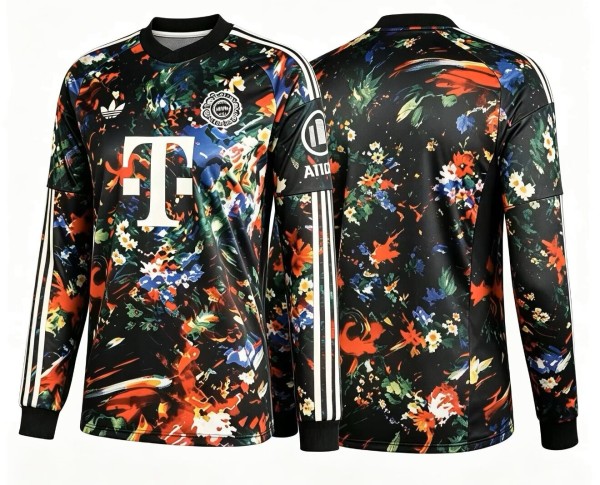 26-27 Bayern Oktoberfest Long Sleeve Fans Soccer Jersey (长袖)