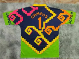 1995 Mexico Green Campos #1 GoalKeeper Retro Soccer Jersey