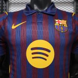 27-28 BAR Home Player Version Soccer Jersey
