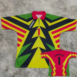 1994 Mexico Black Green Campos #1 GoalKeeper Retro Soccer Jersey