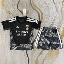 26-27 Benfica Black GoalKeeper Kids Soccer Jersey