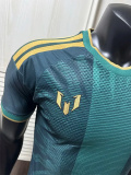 26-27 Argentina Green Messi Farewell Match Player Version Soccer Jersey