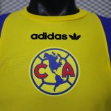 26-27 Club America Yellow EQT Player Version Training Shirts