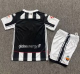 26-27 CD Castellon Home Kids Soccer Jersey