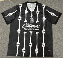 26-27 Chivas Guadalajara Black Day of the Dead Fans Soccer Jersey
