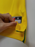 1998 Brazil Home Retro Soccer Jersey*耐克标无蓝边