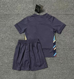2024 Englande Europe Cup Away Kids Soccer Jersey