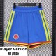 2026 Colombia Blue Player Version Shorts Pants (球员短裤)