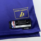 24-25 LAKERS KNECHT #4 Royal blue City Edition Top Quality Hot Pressing NBA Jersey
