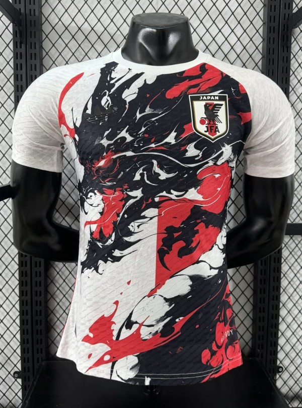 25-26 Japan Black Red Special Edition Player Version Soccer Jersey