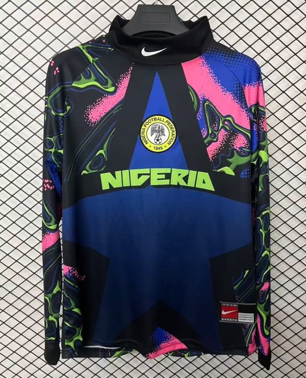 25-26 Nigeria GoalKeeper Long Sleeve Fans Soccer Jersey