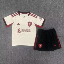 25-26 LIV Away Kids Soccer Jersey