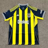 25-26 Fenerbahce Home Fans Soccer Jersey